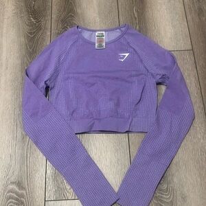 Purple work out top